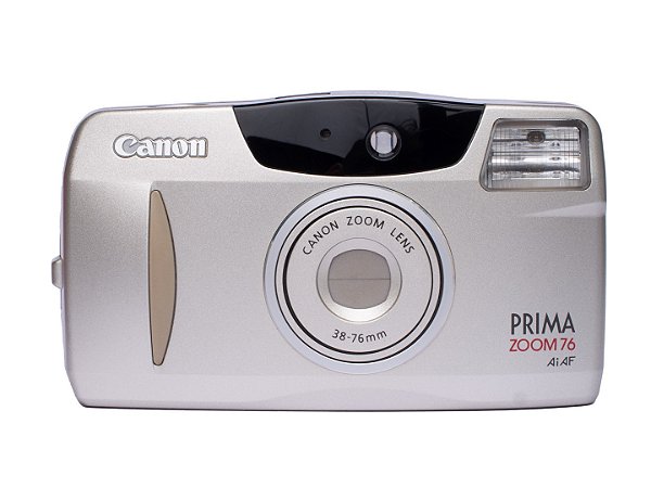Câmera 35mm - Canon Prima Zoom 76 AIAF (9.8/10) + 1x Bateria CR123A