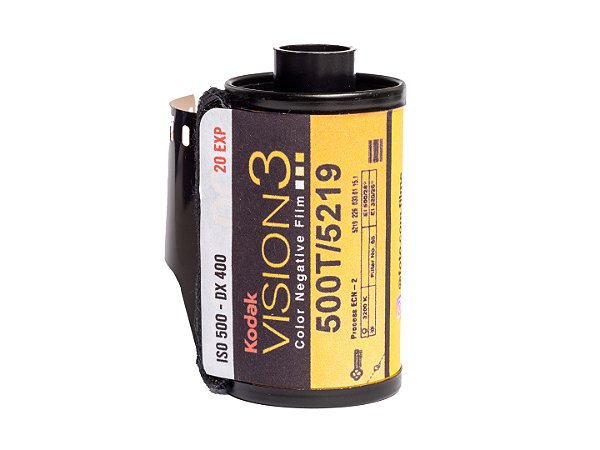 Filme 35mm - Kodak Vision3 500T/5219 - 20 poses - ISO 400/500 - Novo