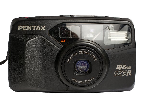 Câmera 35mm - Pentax IQZoom EZY-R (7.5/10) + Bateria - Visor com Defeito