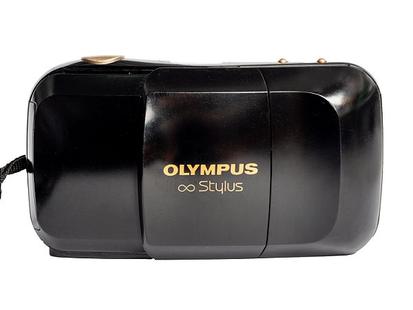 Câmera 35mm - Olympus Stylus - MJU (9.2/10) + Case + Bateria