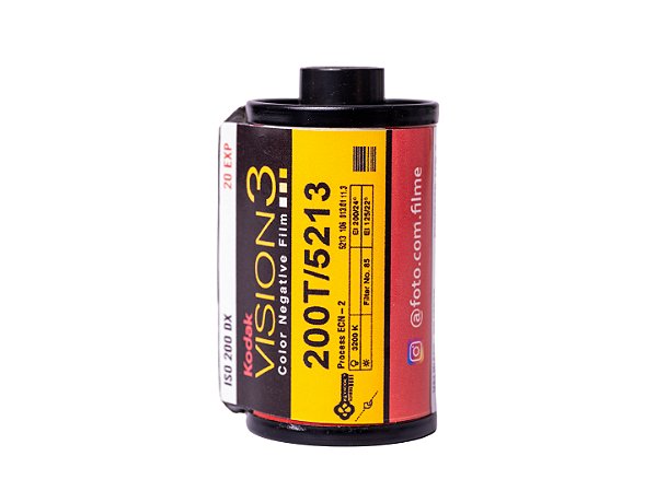 Filme 35mm - Kodak Vision3 200T/5213 - Novo - ISO 200 - 20 poses