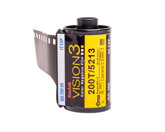 DUPLICADO - Filme 35mm - Kodak Vision3 200T/5213 - Novo - ISO 200 - 12 poses