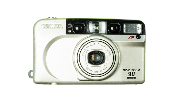 Câmera 35mm - Minolta Riva Zoom 90