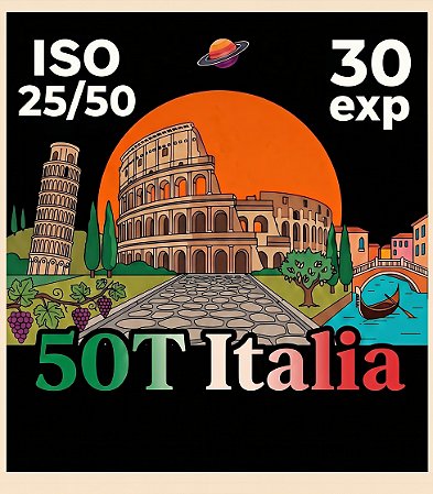 Filme 35mm - Italia 50T - 30 poses - ISO 50