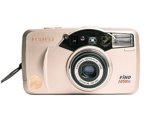 Câmera 35mm - Samsung Fino 1050XL - 9.5/10 + Bateria + Filme + Case