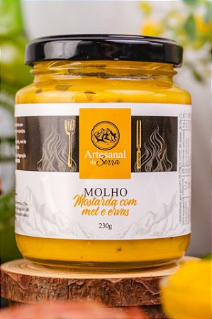Mostarda com Mel e Ervas