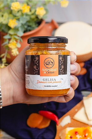 Geleia de Damasco com Pimenta