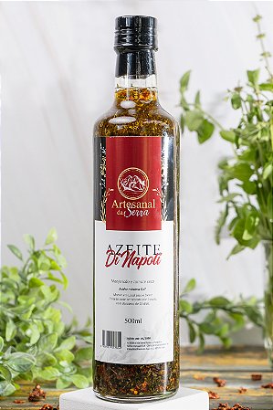 Azeite Di Napoli - Temperado com Tomate Seco e Manjericão