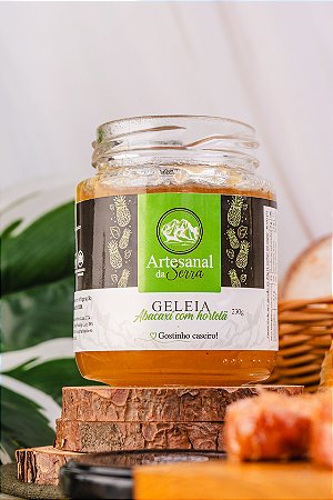 Geleia de Abacaxi com Hortelã