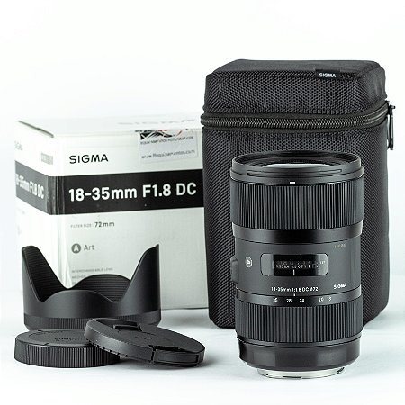 LENTE	SIGMA	SIGMA 18-35mm f/1.8 DC HSM Art