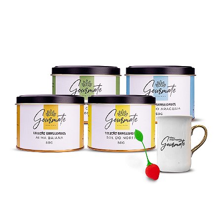 Kit chá brasilidades  + xicara exclusiva e brinde