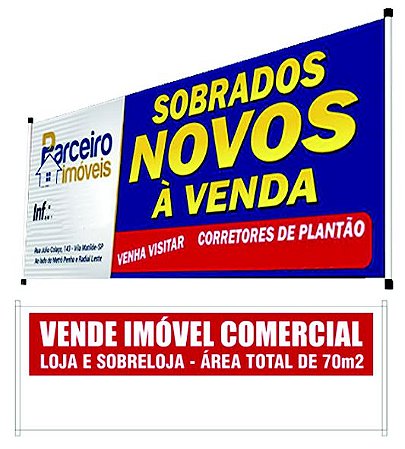 Faixas - 440 Gramas - Ideal para Eventos, inauguração de comércios