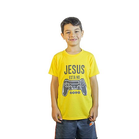 Camiseta Jesus Está No Controle (Infantil)