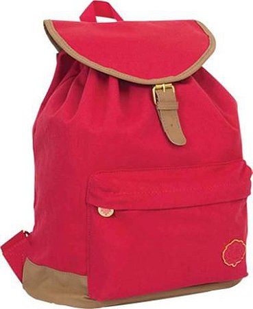 Mochila de Costas Vermelha Jolie Classic Tilibra