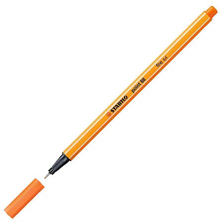 Caneta Stabilo Point 88 Laranja Palha 88/30