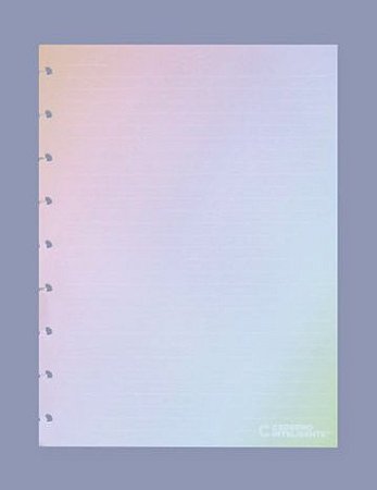 Refil Rainbow Pautado M Caderno Inteligente