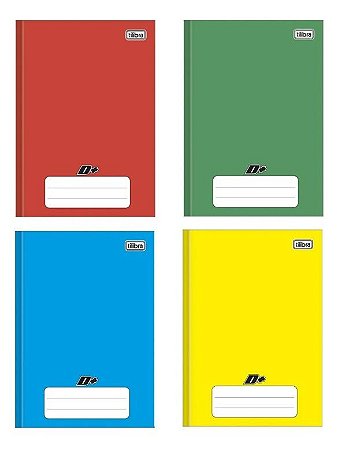 Caderno Brochura Pequeno 48 Folhas D+ Tilibra