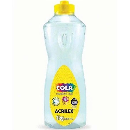 Cola Transparente 1kg Acrilex