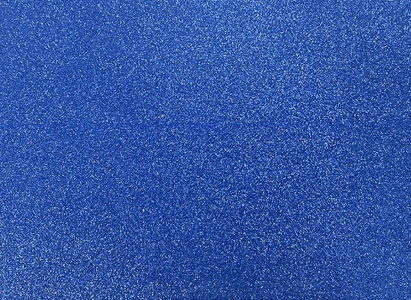 Plástico Auto Adesivo Glitter Azul Royal (por metro) Contact