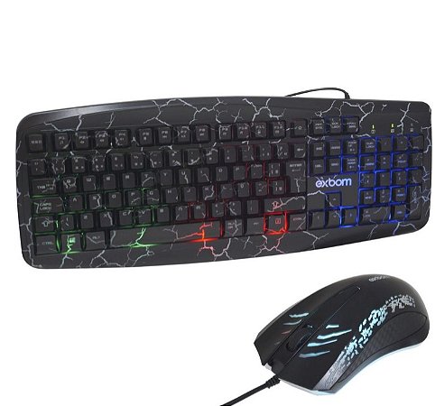 Teclado + Mouse BK-G600 Exbom