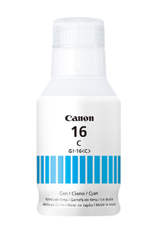 Garrafa de Tinta GI-16 C Ciano Canon (GX6010 e GX7010)