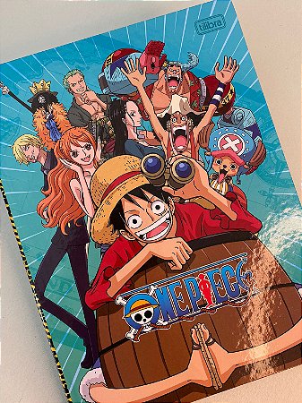 Livro Anime One Piece - Caderno 58 páginas no Shoptime