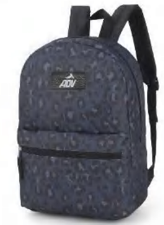 Mochila Azul Escuro com Detalhes em preto ADV Luxcel