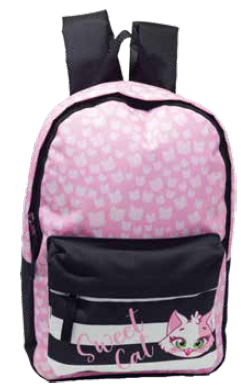 Mochila Sweet Cat Rosa KIT