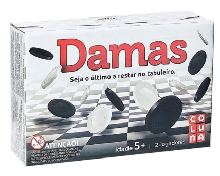 Jogo De Tabuleiro Damas Coluna