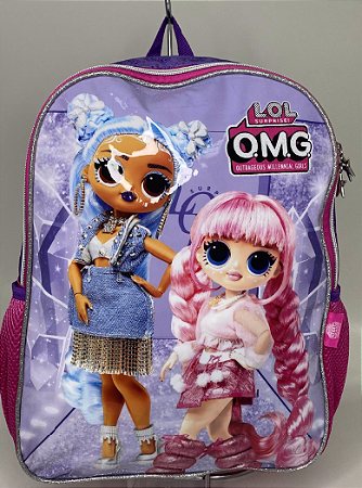 Mochila de Costas Grande LOL O.M.G Luxcel SUPERIA PAPELARIA