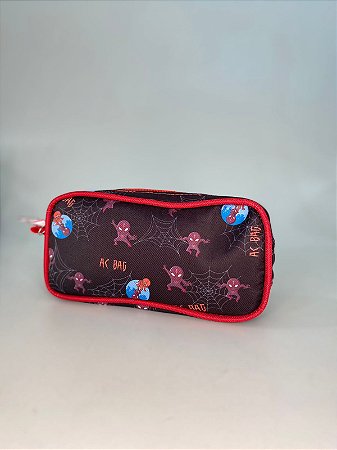 Estojo Simples Aranha Cartoon AC BAG