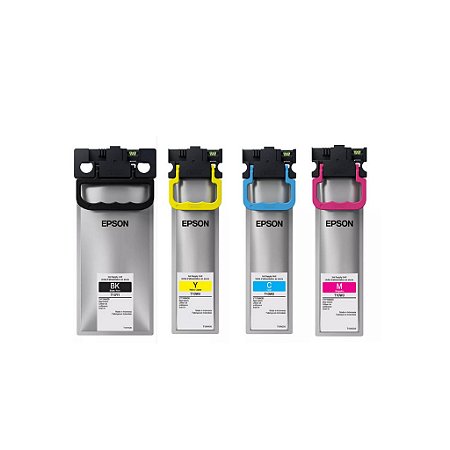Kit Tinta Original Epson Workforce T11A1 T11A2 T11A3 T11B1 Wf-c5810 C5890 Wf-c5310