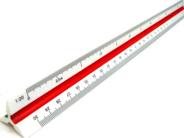 Régua 30cm Escalímetro - Marca KIT