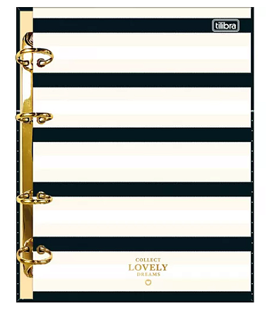Caderno Fichário Argolado Colegial West Village Cartonado 80 Folhas - Tilibra