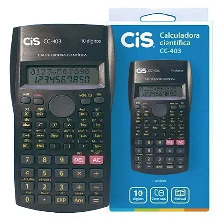 Calculadora Cientifica Com 10 Dígitos Cc-403 - CisCalculadora Cientifica Com 10 Dígitos Cc-403 - Cis