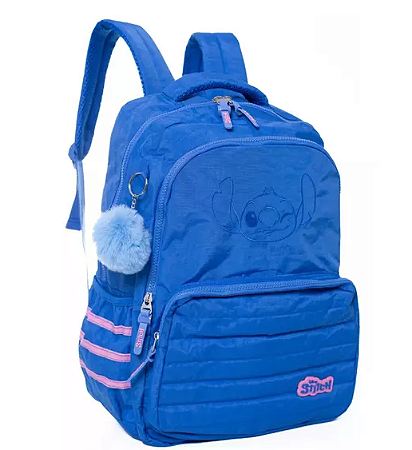 Mochila de Costas Lilo Stitch Azul - Luxcel