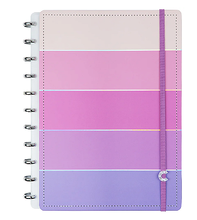 Caderno Inteligente Disco By Cacau Grande 80 Folhas - Caderno Inteligente