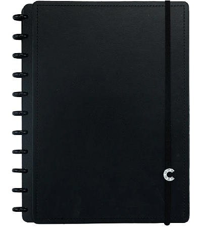 Caderno Inteligente Black Preto A5 80 Folhas - Caderno Inteligente