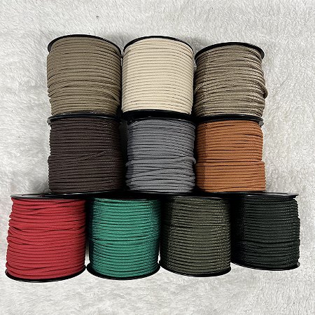 Cordão Safira Polipropileno 3mm - Cordão Náutico Trançado com Alma