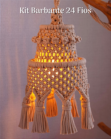 Kit de Produtos Luminária Hera - BARBANTE