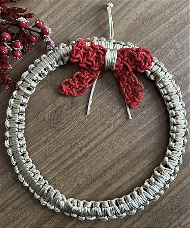 Kit 5 Aros 28cm MDF para guirlandas, lustres e mandalas em macramê