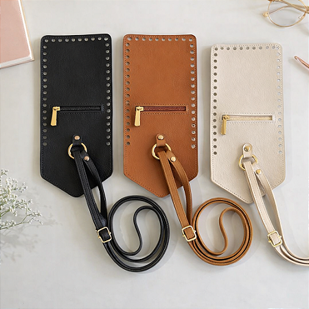 Kit Base Sintética para Porta Celular com Alça