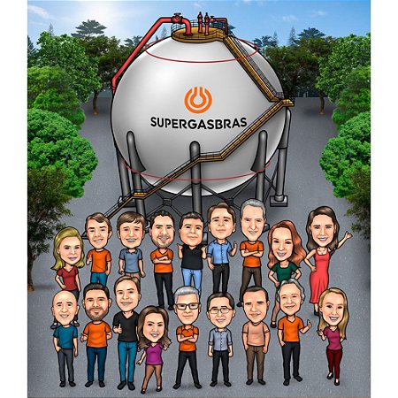 Caricatura de Grupos para Empresas