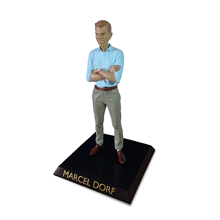 Caricatura Impressão 3D - Escultura Pintada à Mão