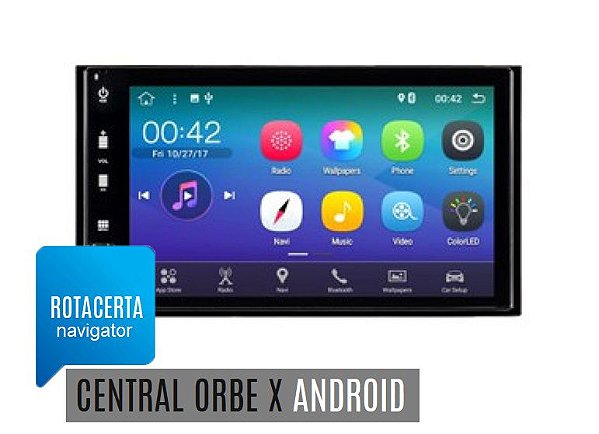 Navegador Gps Central Orbe X Android