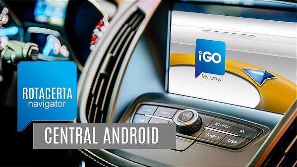Navegador Gps iGo Primo May Way - Central Android / RotacertaGps -  RotacertaGps - Atualização Gps iGo