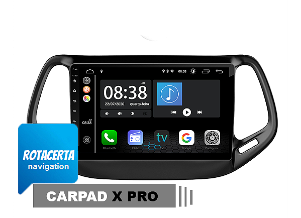 Navegador Gps Central Carpad X Pro - iGo  Android