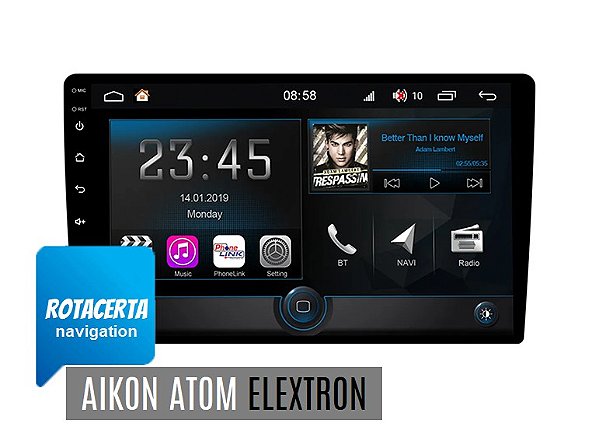 Atualização Gps Central AIKON ATom Electron Android