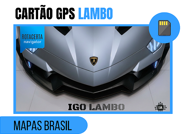 Cartão Micro Sd iGo8.4 Lambo 2026 + Frete Grátis
