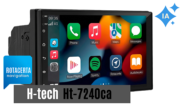 Atualização Gps multimidia H-TECH HT 7240CA - iGO Android 2026